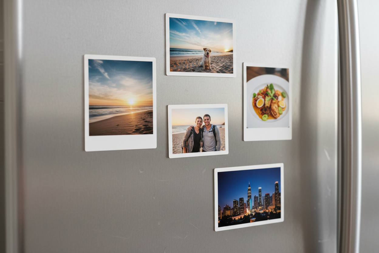 Custom Photo Print Magnets