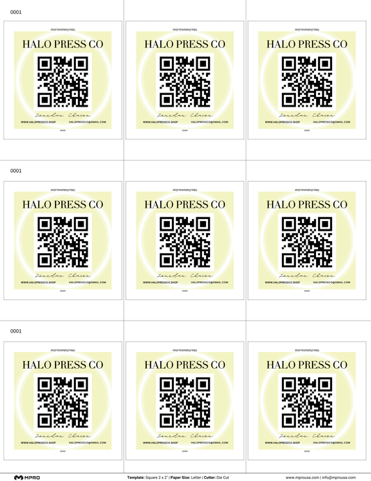 Business Branding – Custom Photo Magnets Set 2x2 inch